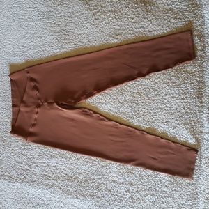 Offline by Aerie Waffle Real Me Textured Crossover Leggings in Horizon